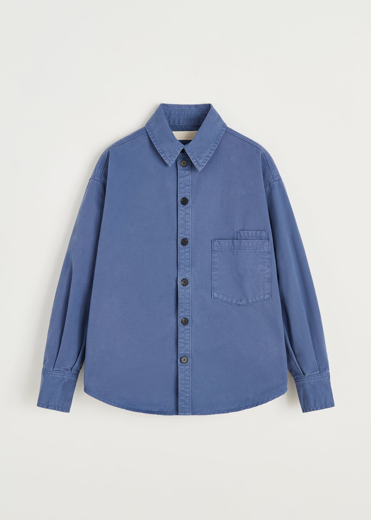 Casy shirt cotton | Washed french blue Shirt Woven aiayu