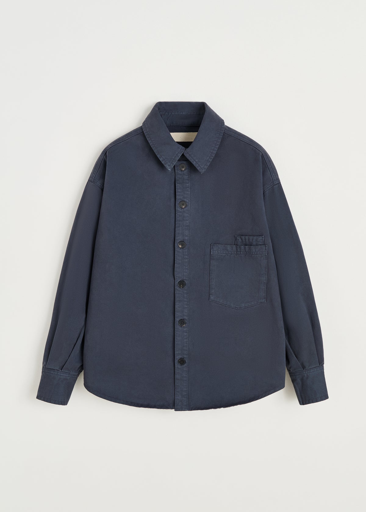Casy shirt cotton | Washed slate Shirt Woven aiayu