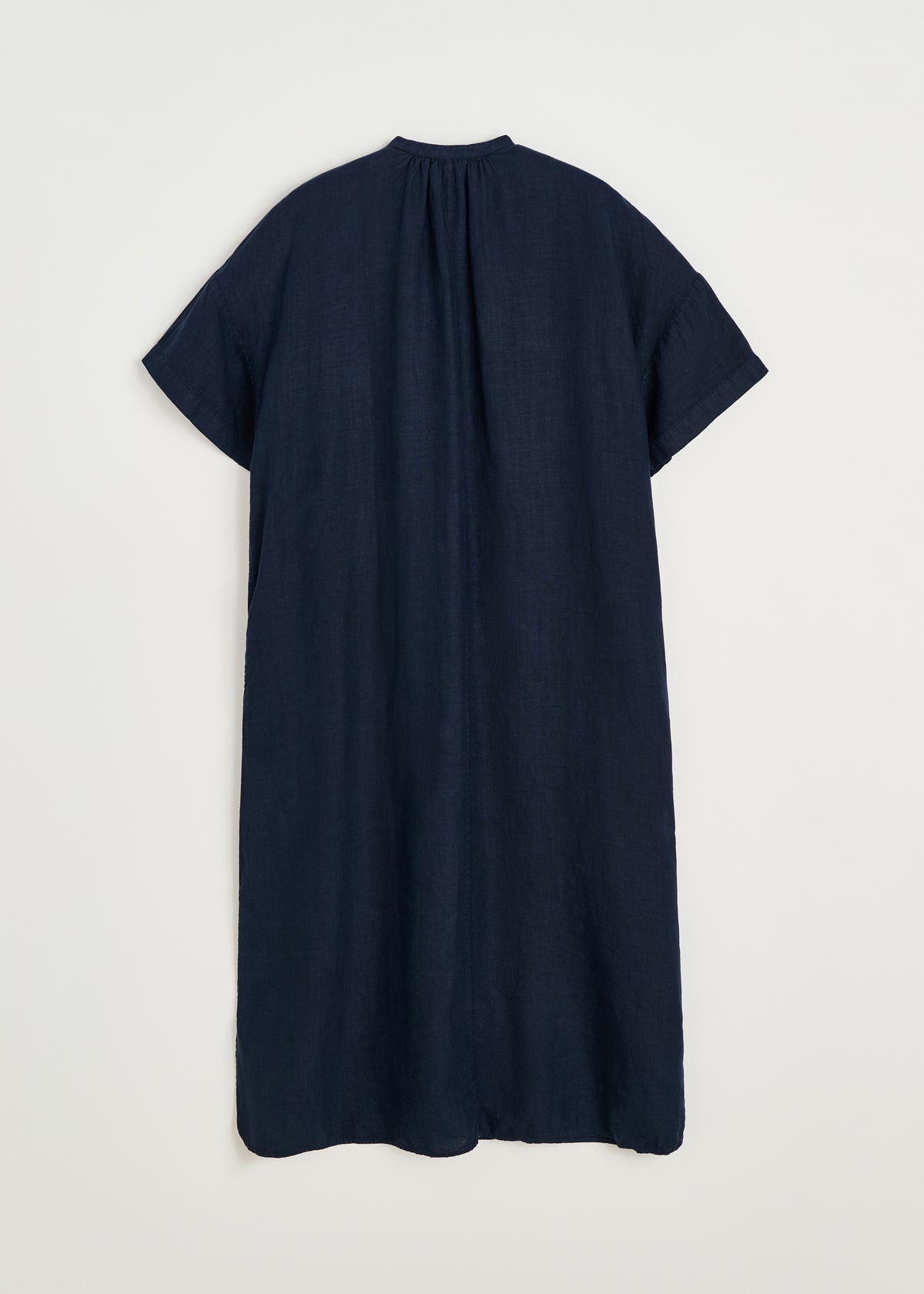 Cille dress linen | Navy Dress aiayu