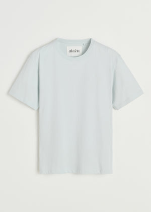Classic circular tee | Mint blue T-shirt aiayu