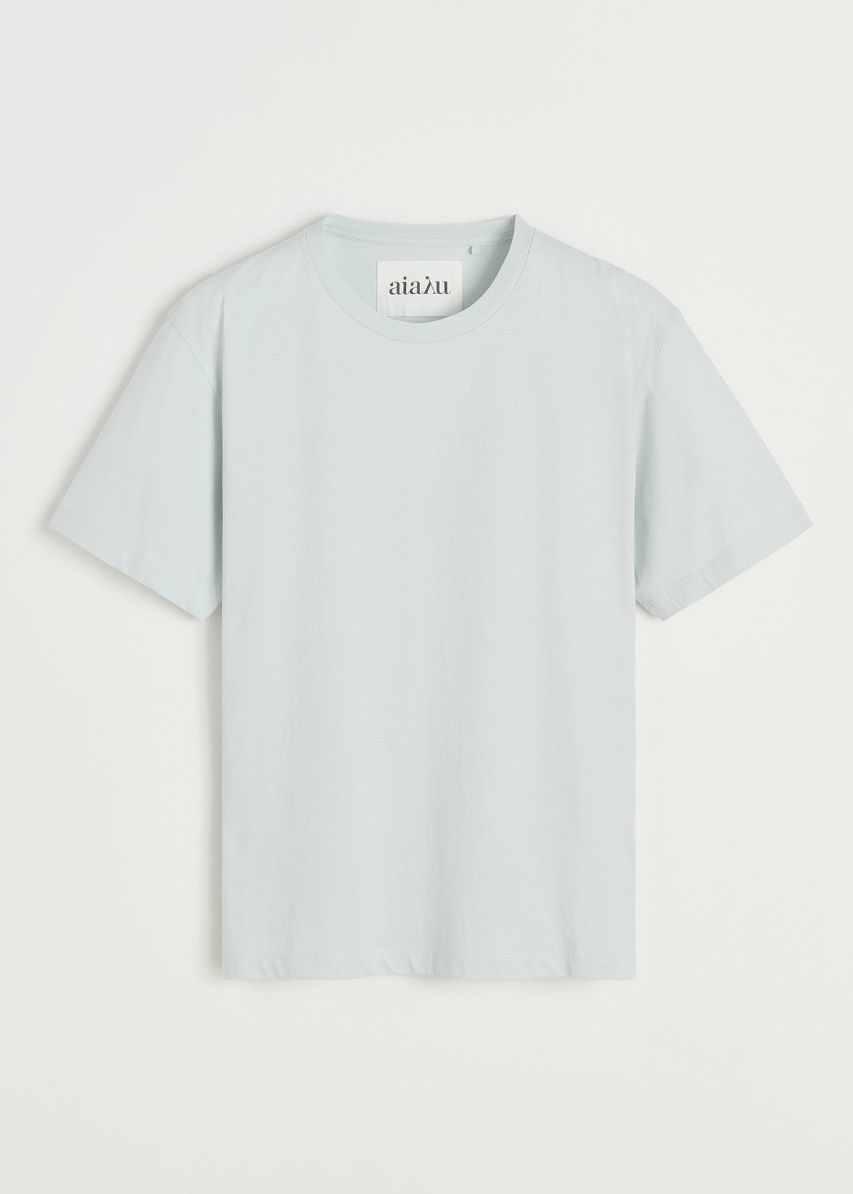 Classic circular tee | Mint blue T-shirt aiayu