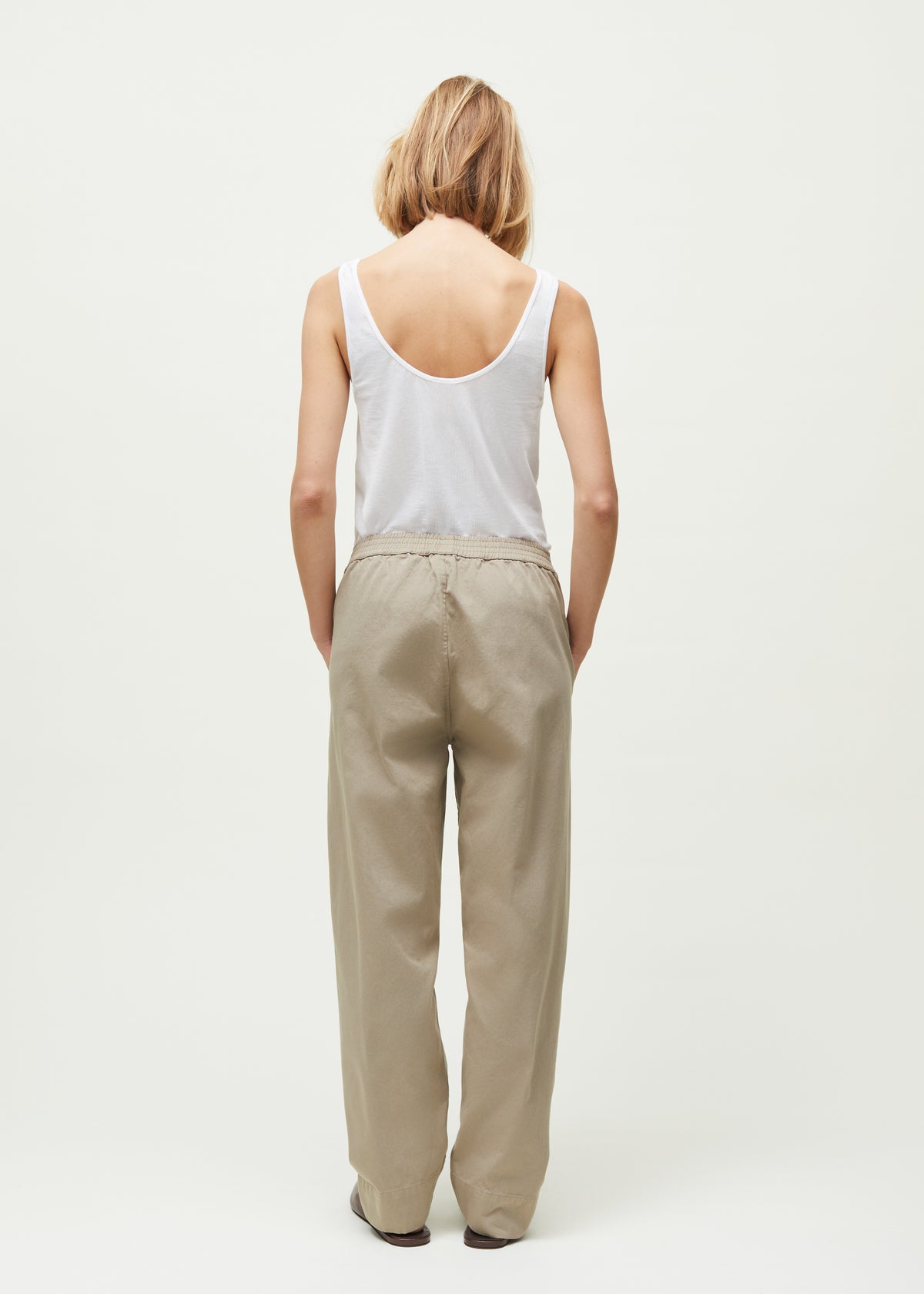 Coco pant twill | Light vintage army Pants aiayu