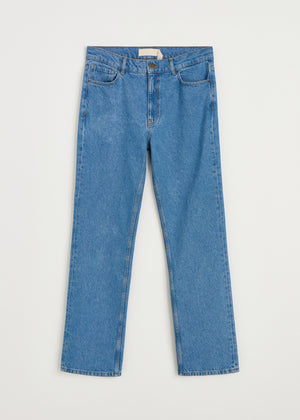Cooper highwaist straight jeans | Clear blue Jeans aiayu