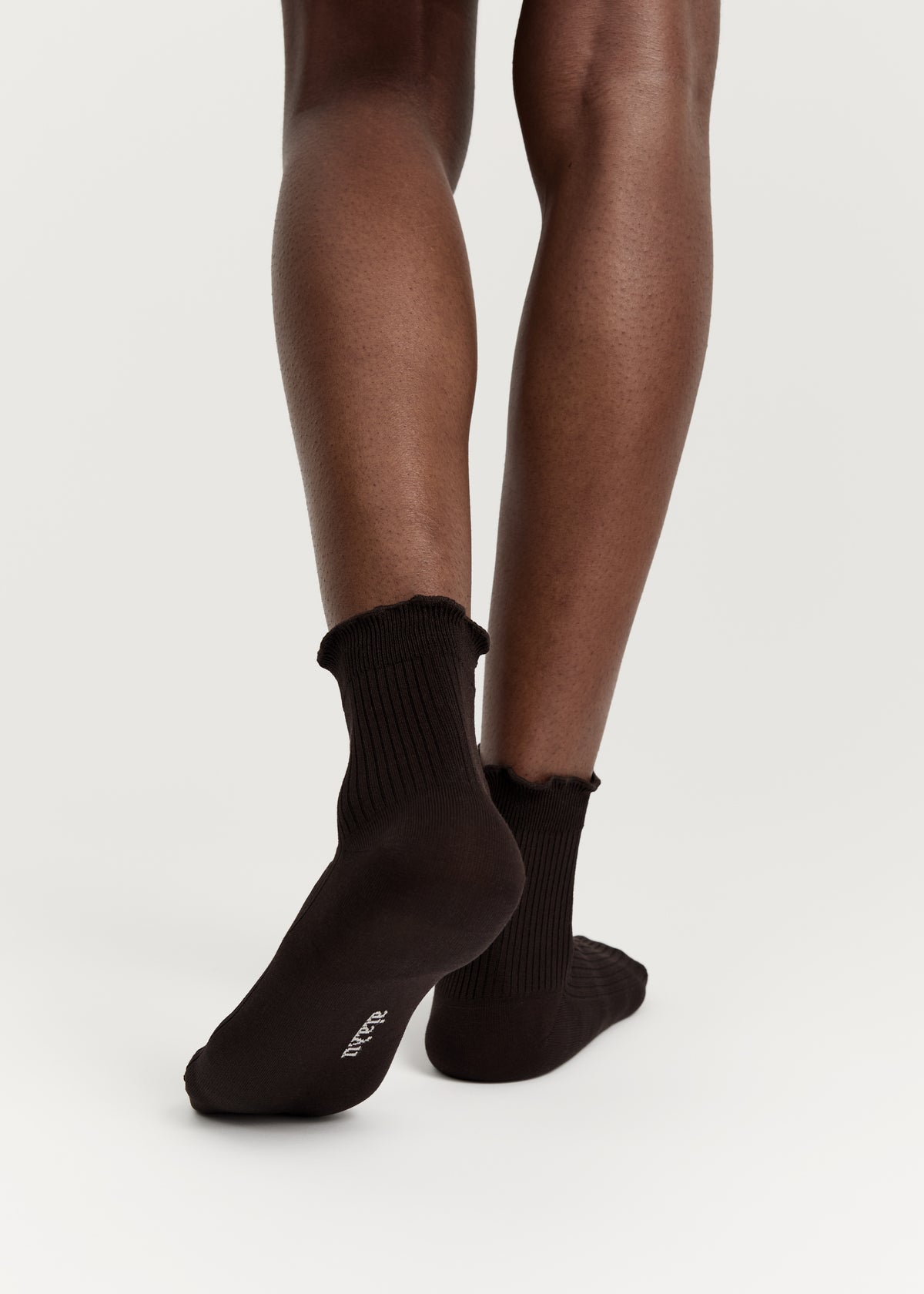 Cotton frill sock | Chocolate Socks aiayu