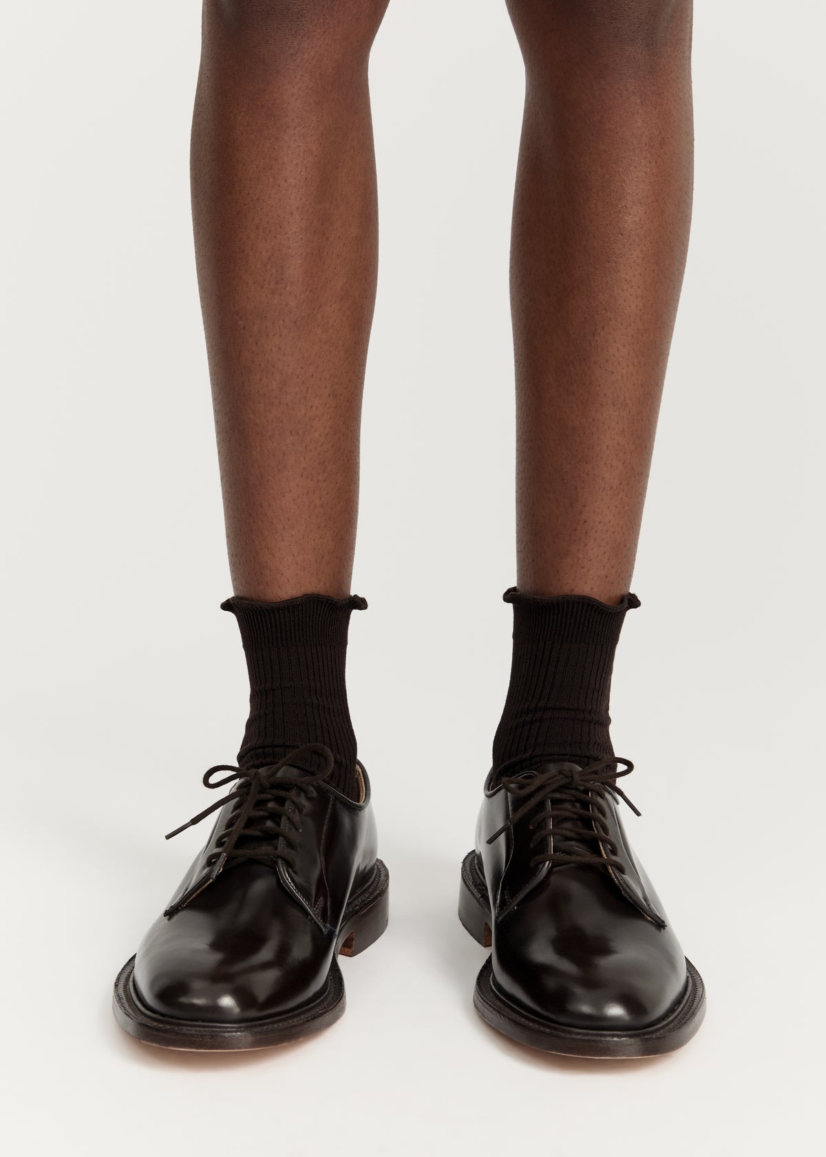 Cotton frill sock | Chocolate Socks aiayu