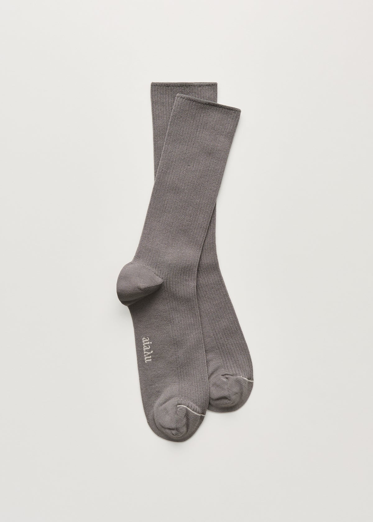 Cotton rib socks | Steel Socks aiayu