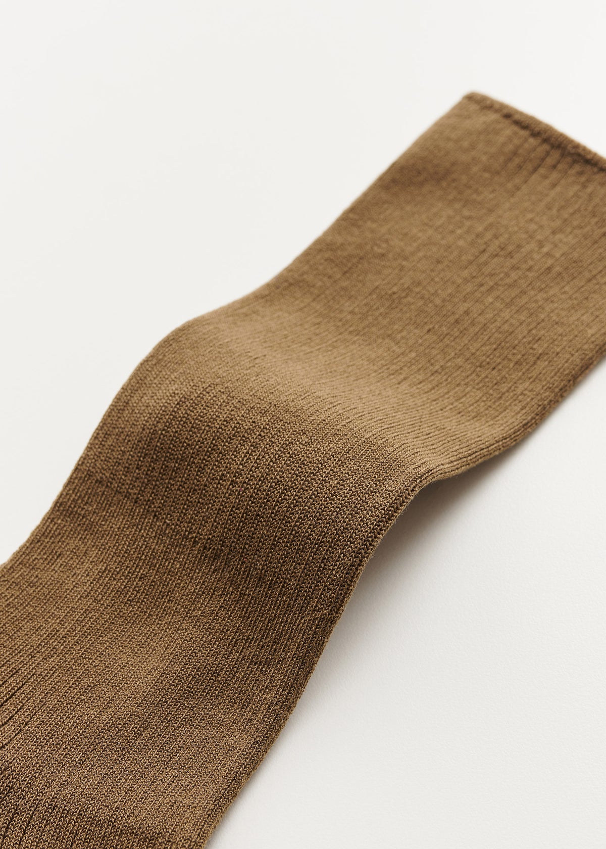 Cotton rib socks | Chestnut Socks aiayu