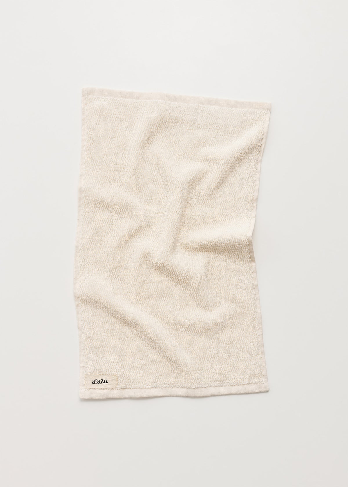 Cotton guest towel - 30x50 | Pure ecru Towel aiayu