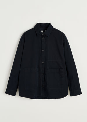 Dusty shirt | Black navy Shirt Woven aiayu