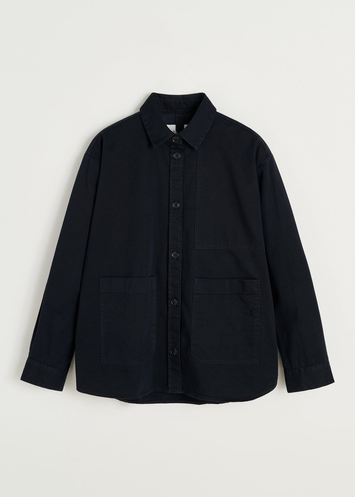 Dusty shirt | Black navy Shirt Woven aiayu