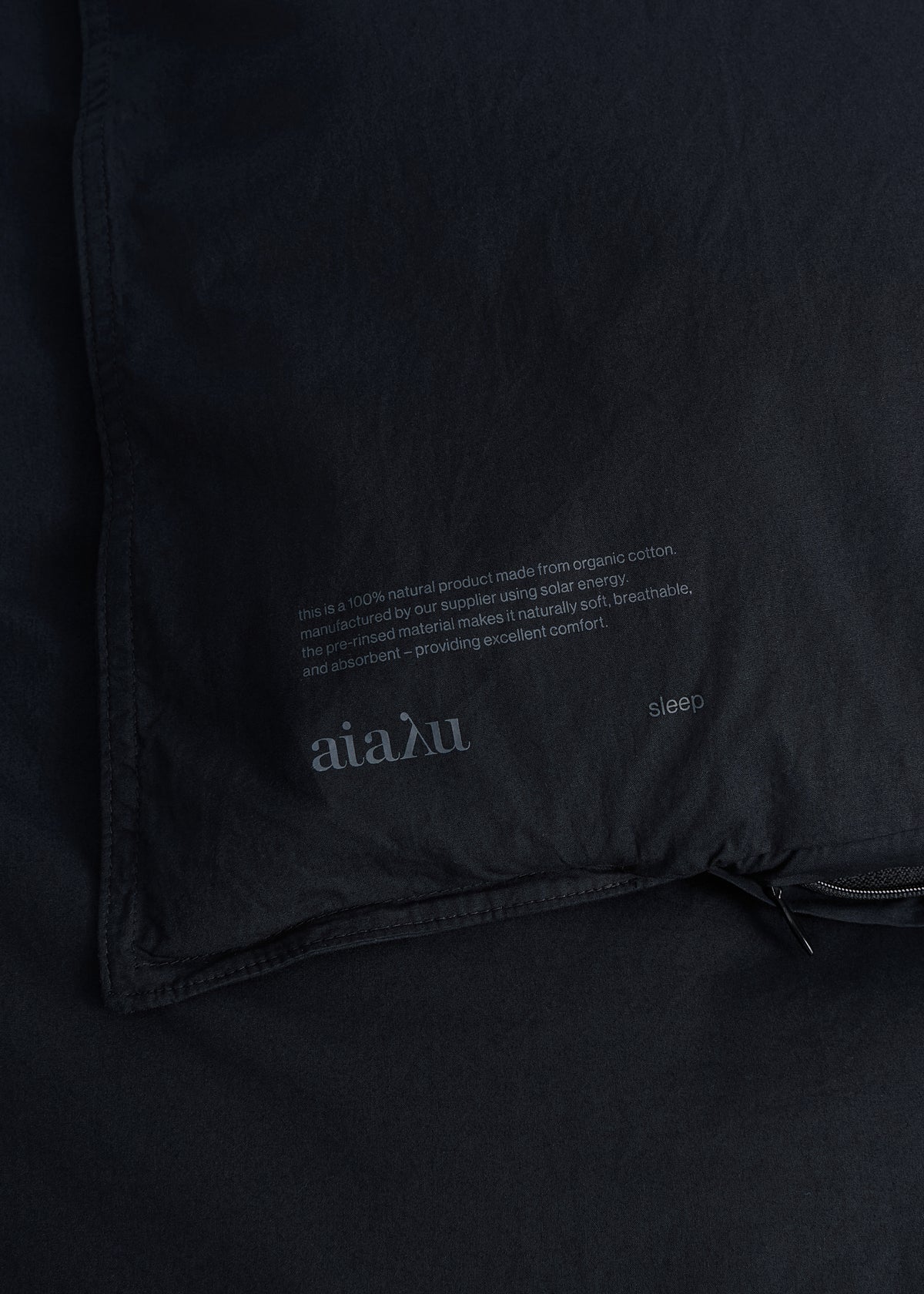 Duvet set 140x220 and pillow case | Navy Bedding aiayu