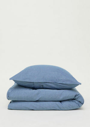 Duvet set 140x220 and pillow case | Mix blue Bedding aiayu