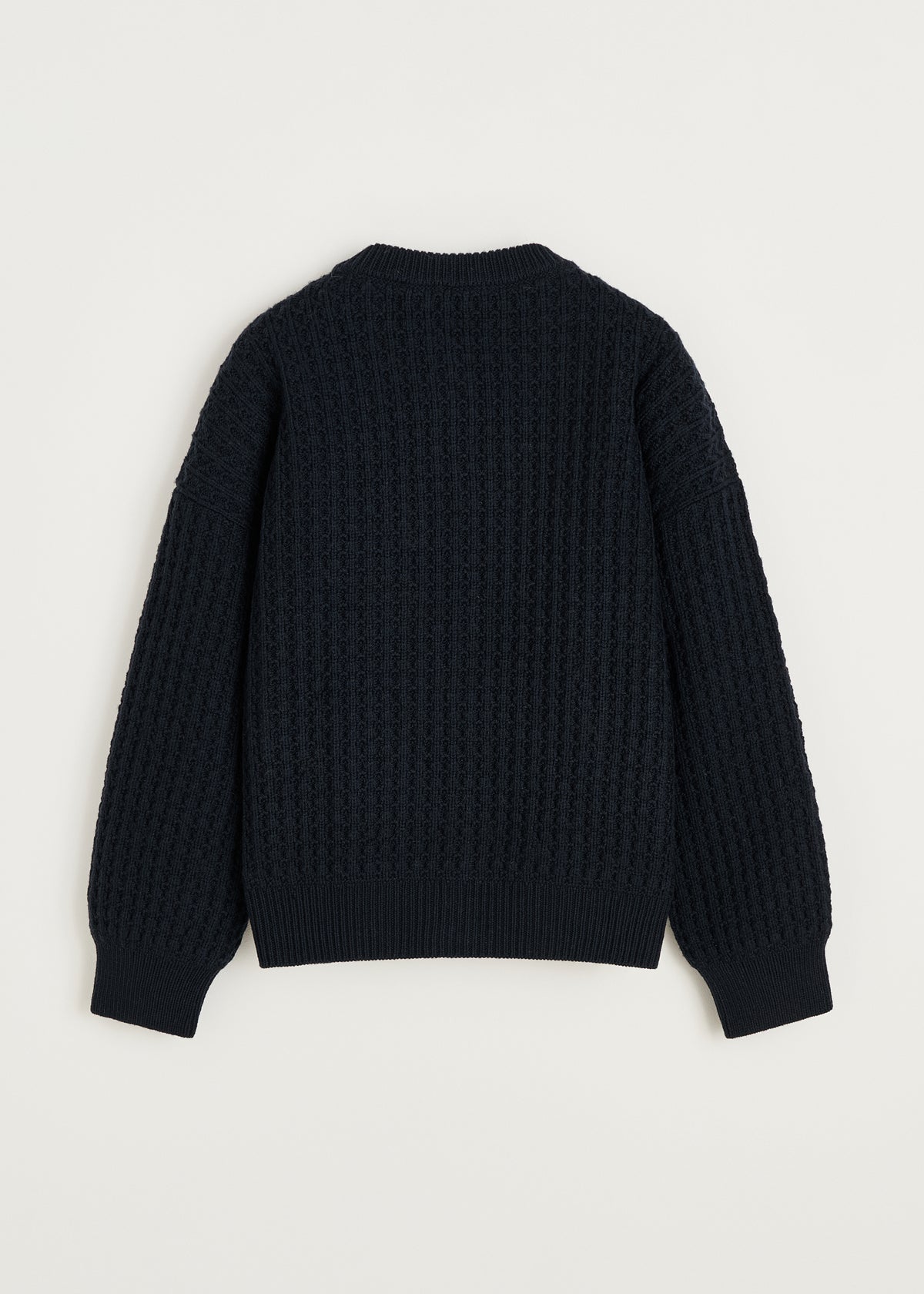 Elan cardigan – highland wool | Black navy Cardigan aiayu