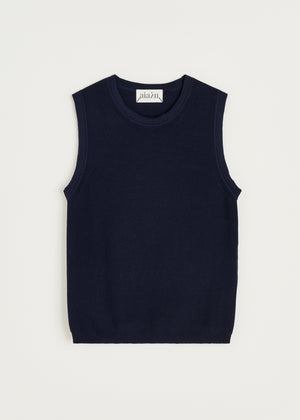 Aaesha top | Navy Top aiayu