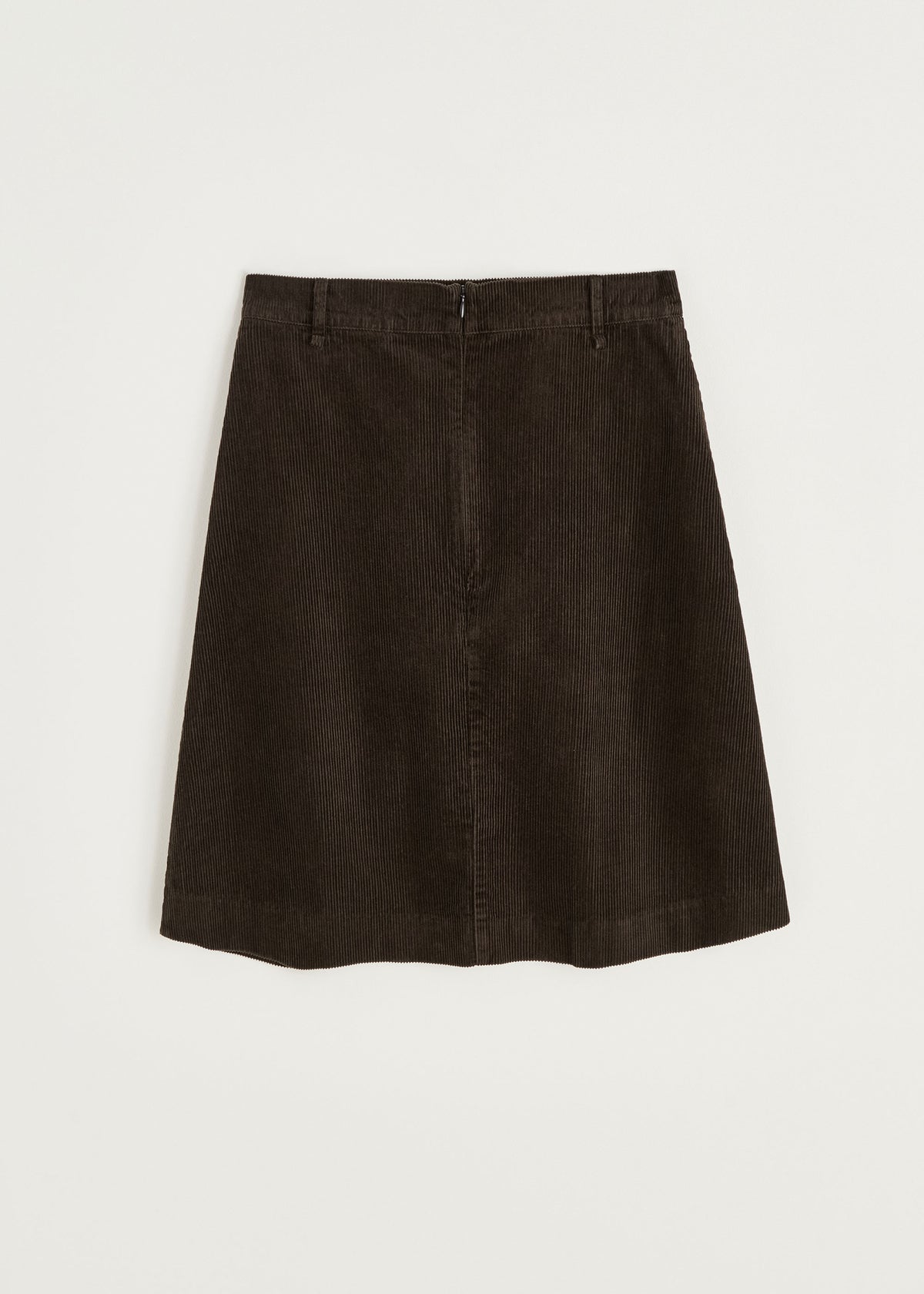 Estelle skirt short corduroy | Smokey brown Skirt aiayu