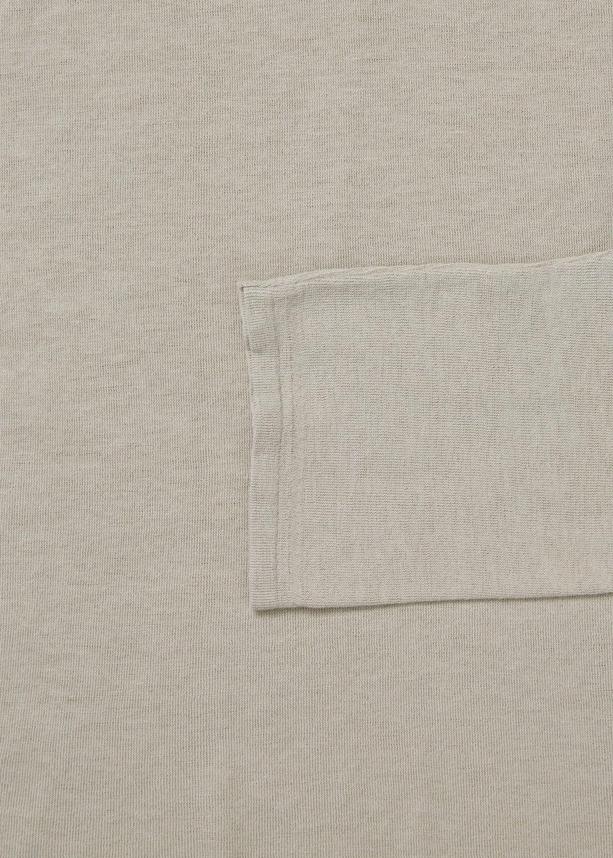 Gentle turtleneck – cotton cashmere blend | Grey Blouse aiayu