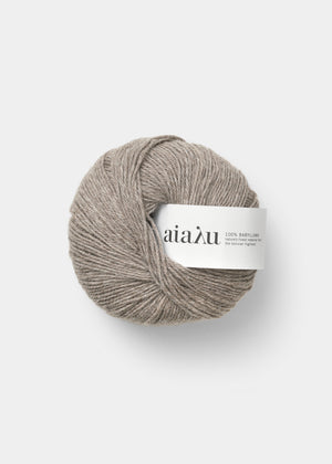 aiayu yarn – babyllama wool | Pure nougat Handknit Yarn aiayu