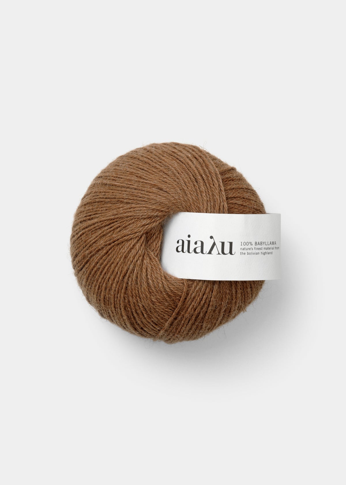 aiayu yarn – babyllama wool | Pure tabacco Handknit Yarn aiayu