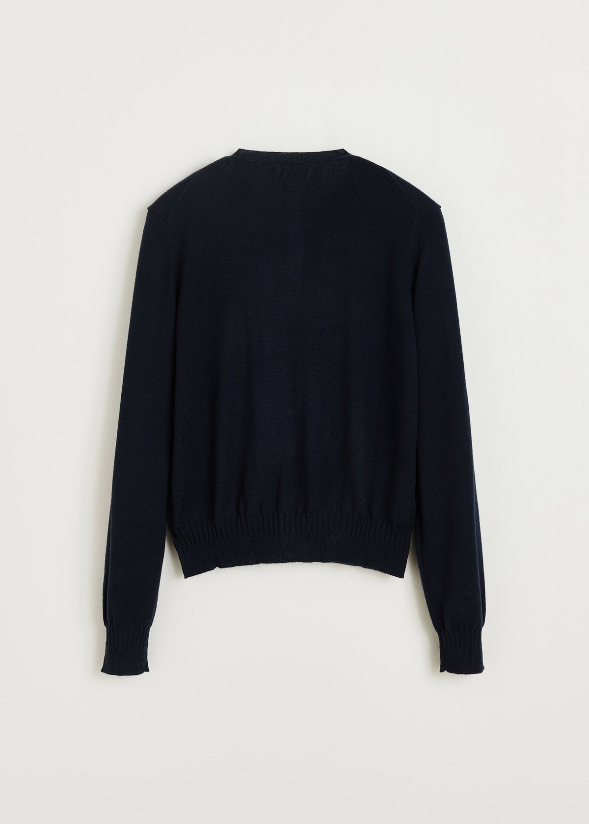 Hariza cardigan – merino wool | Navy Cardigan aiayu