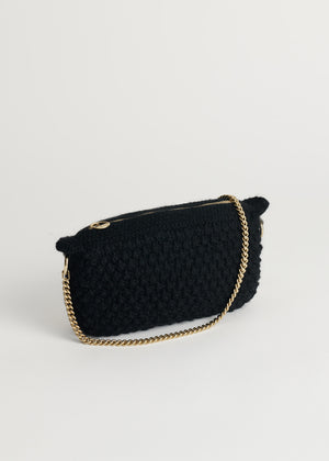 Helen chain classic bag | Black Purse aiayu