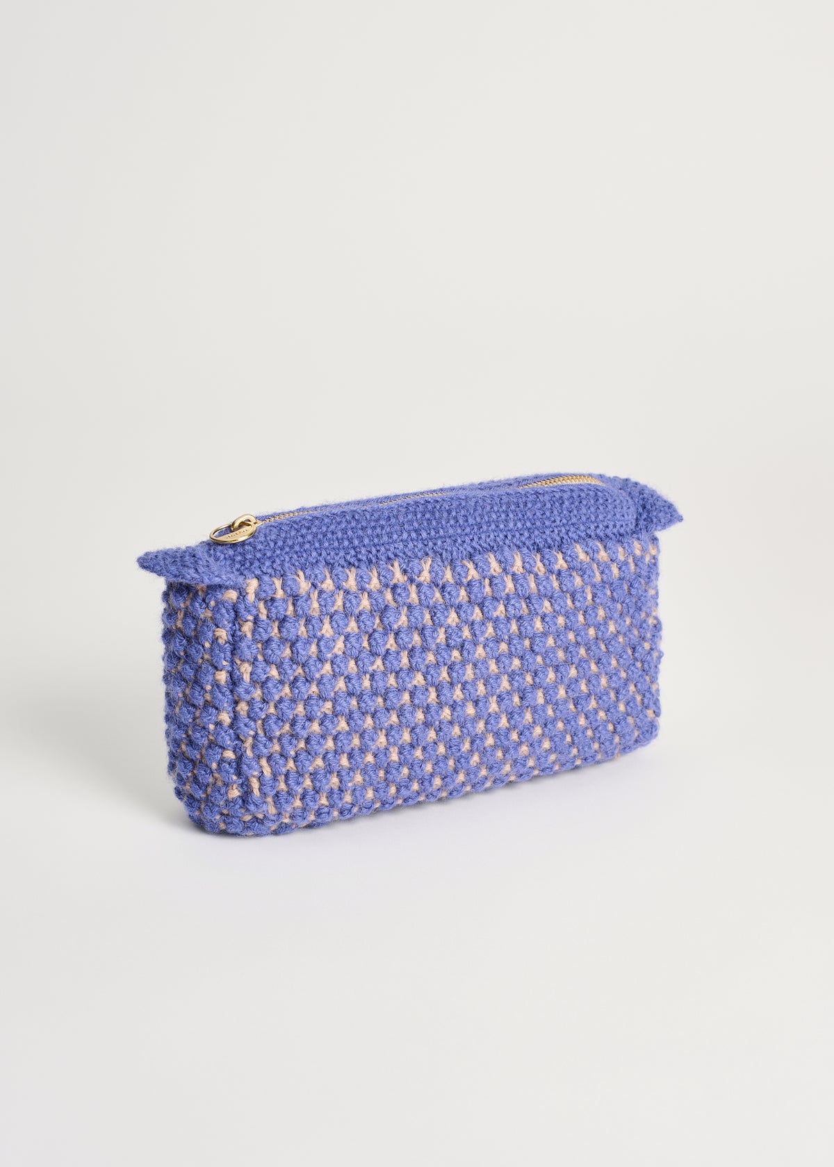 Helen classic clutch | Mix french blue / rose dust Purse aiayu