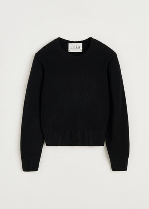 Inga sweater – cashmere | Black Sweater aiayu