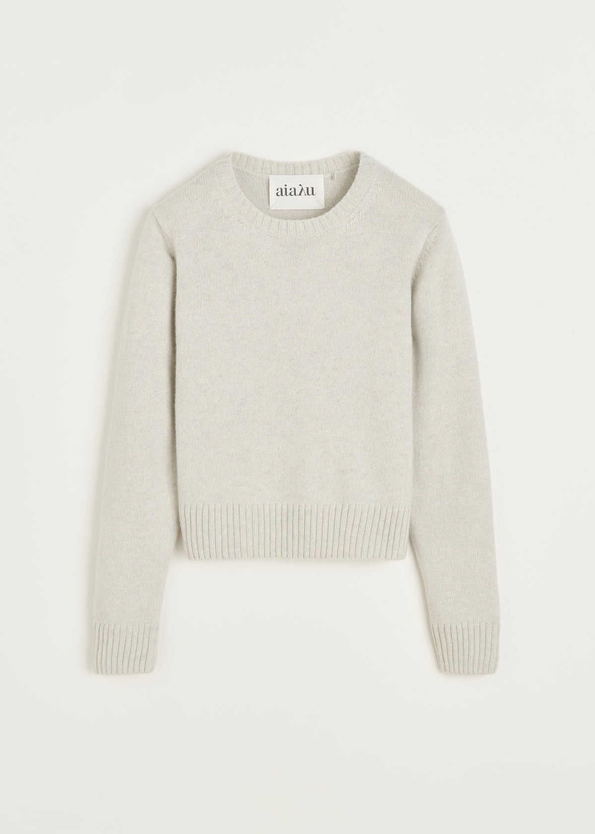 Inga sweater – cashmere | Dove mouline Sweater aiayu