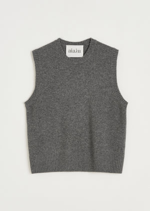 Ingeborg vest – cashmere | Stormy Vest aiayu