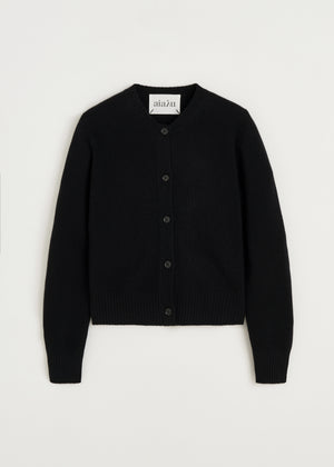 Ingolf cardigan – cashmere | Black Cardigan aiayu