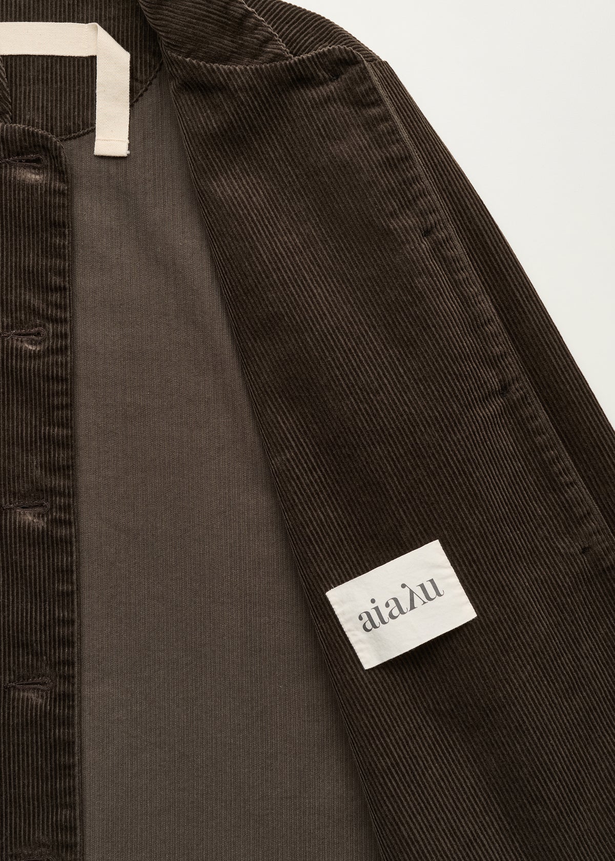 Jacy jacket corduroy | Smokey brown Jacket aiayu