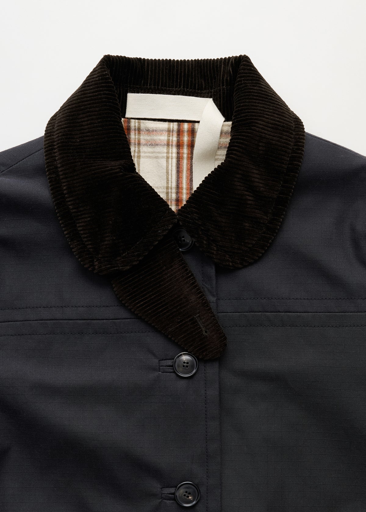 Jamie jacket – ripstop oilskin | Antracite Jacket aiayu