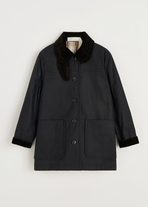 Jamie jacket – ripstop oilskin | Antracite Jacket aiayu