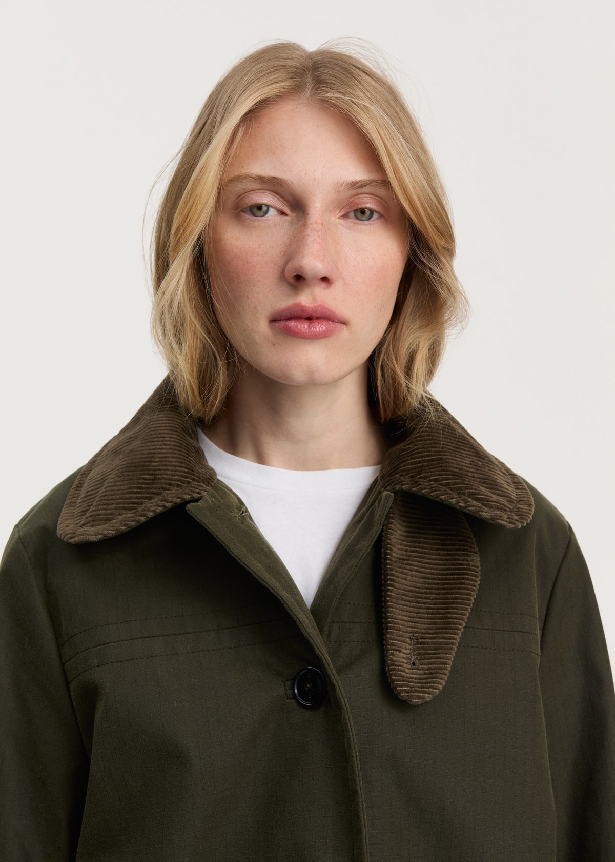 Jamie jacket – ripstop oilskin | Archive olive Jacket aiayu