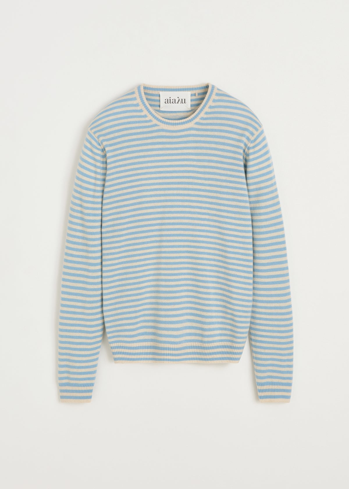 Leonardo sweater – cashmere | Mix opal blue Sweater aiayu