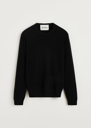 Leonardo sweater – cashmere | Black Sweater aiayu
