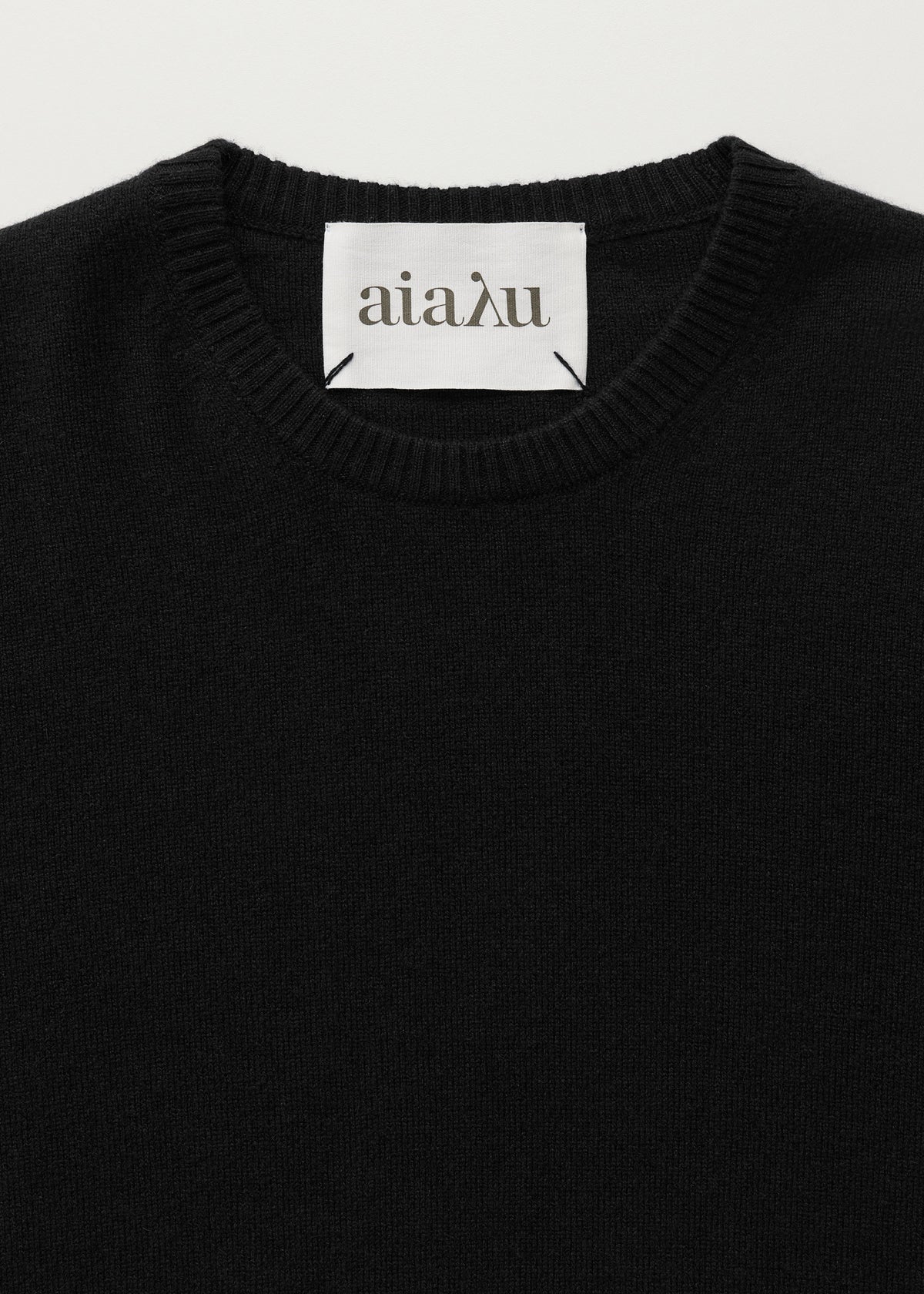 Leonardo sweater – cashmere | Black Sweater aiayu