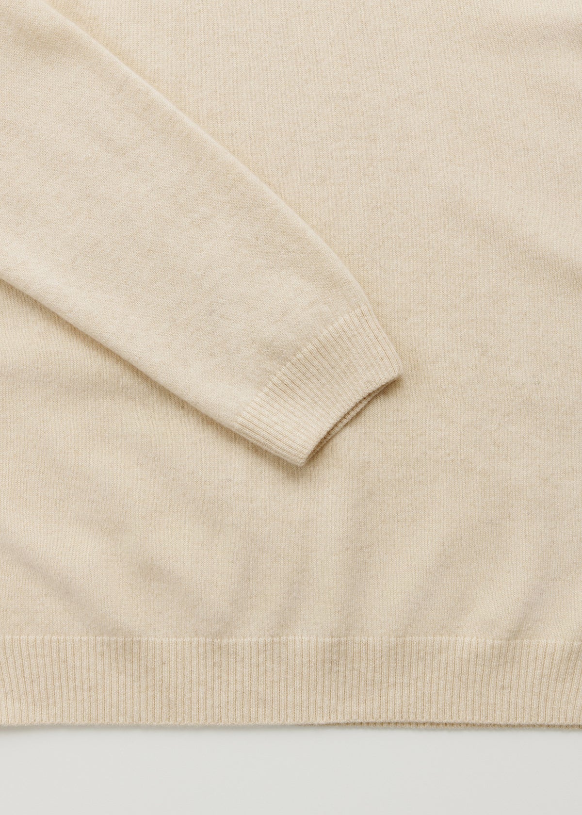 Leonardo sweater – pure cashmere | Pure Ecru Sweater aiayu