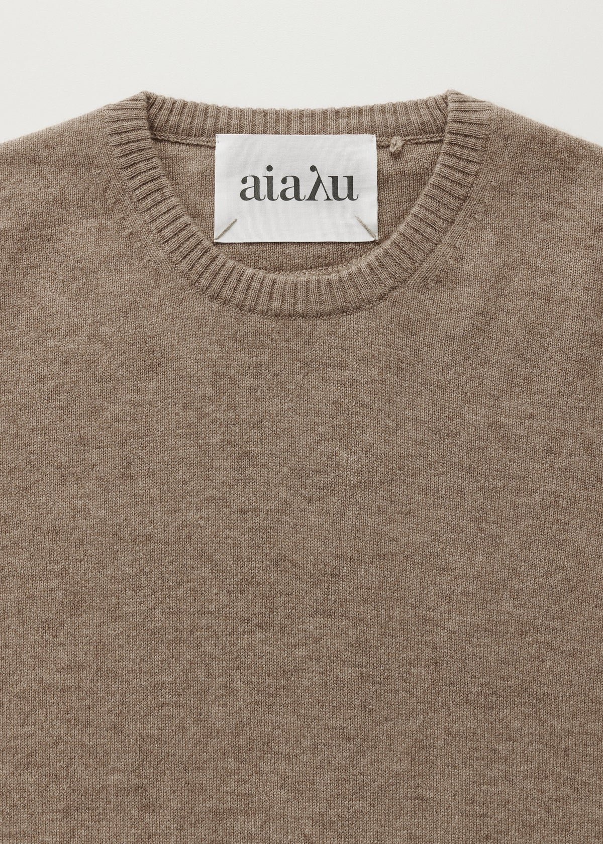 Leonardo sweater – pure cashmere | Pure Grain Sweater aiayu