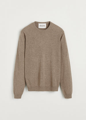 Leonardo sweater – pure cashmere | Pure Grain Sweater aiayu