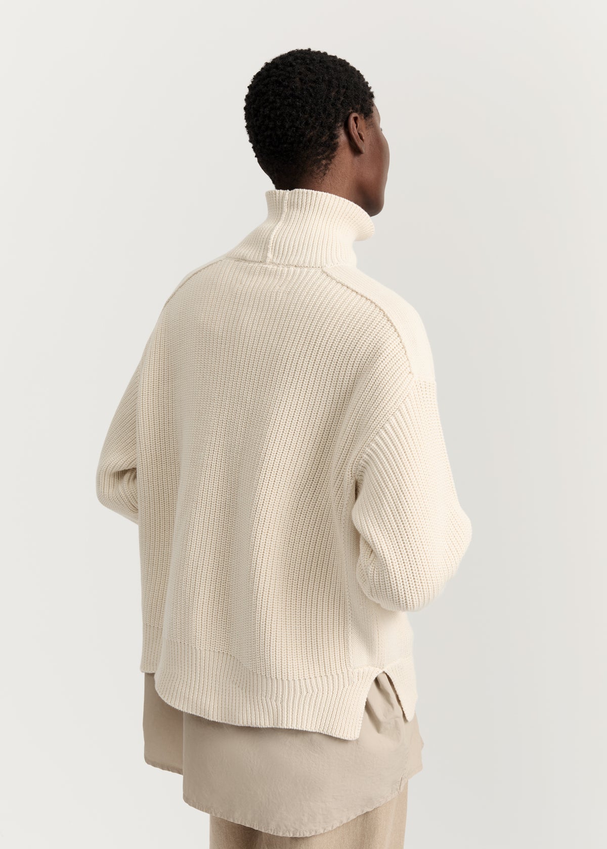 Limon sweater | Pure ecru Sweater aiayu
