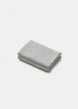 Linen kitchen towel (set of 2 pcs) | Grey Other living aiayu