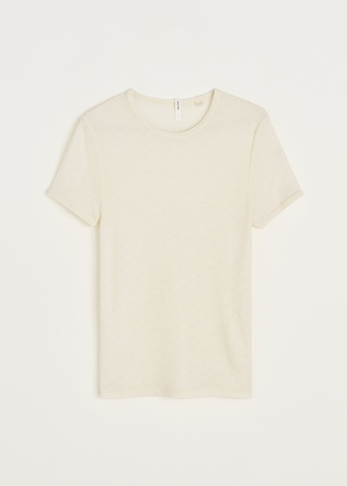 Lumae tee | Pure ecru T-shirt aiayu