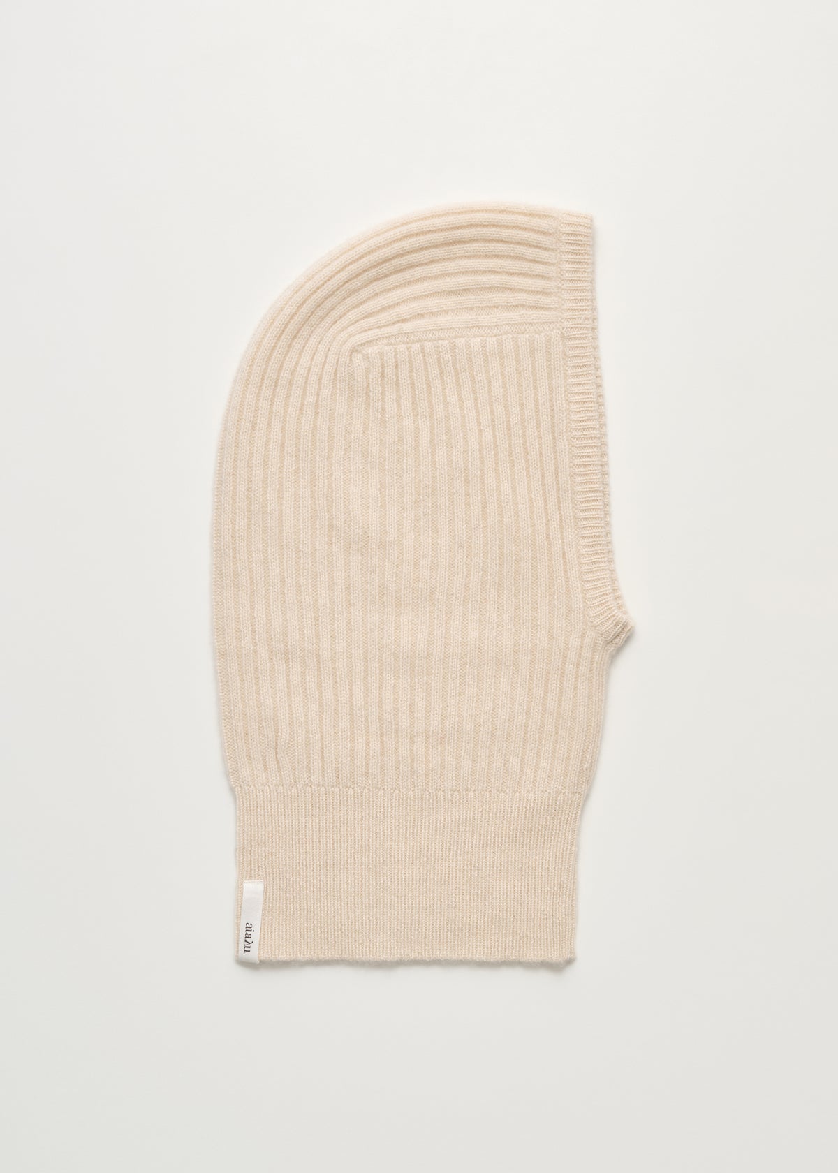 Masao balaclava – cashmere | Pure ecru Hat aiayu