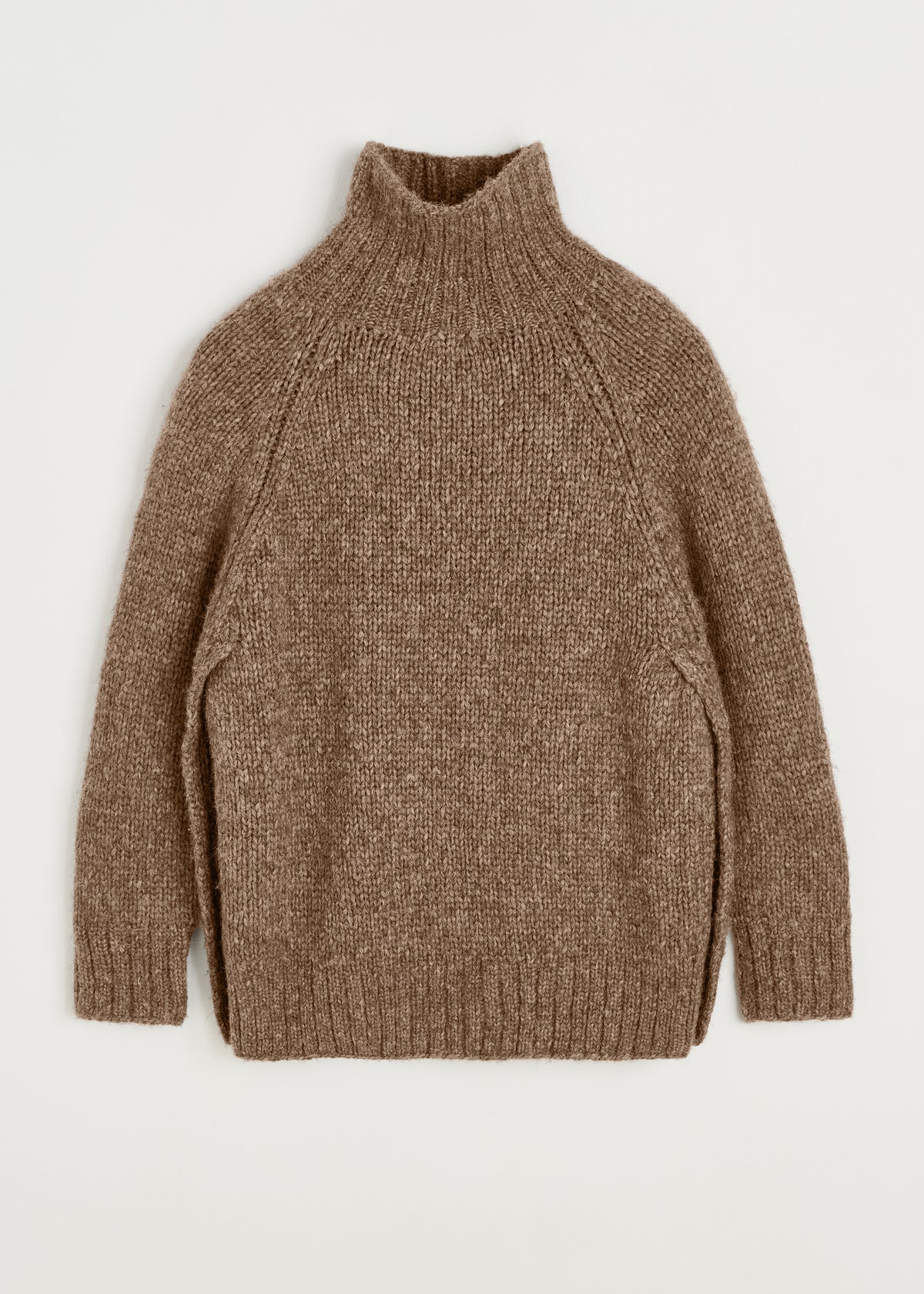 Mechera sweater – llama | Pure brownie Sweater aiayu