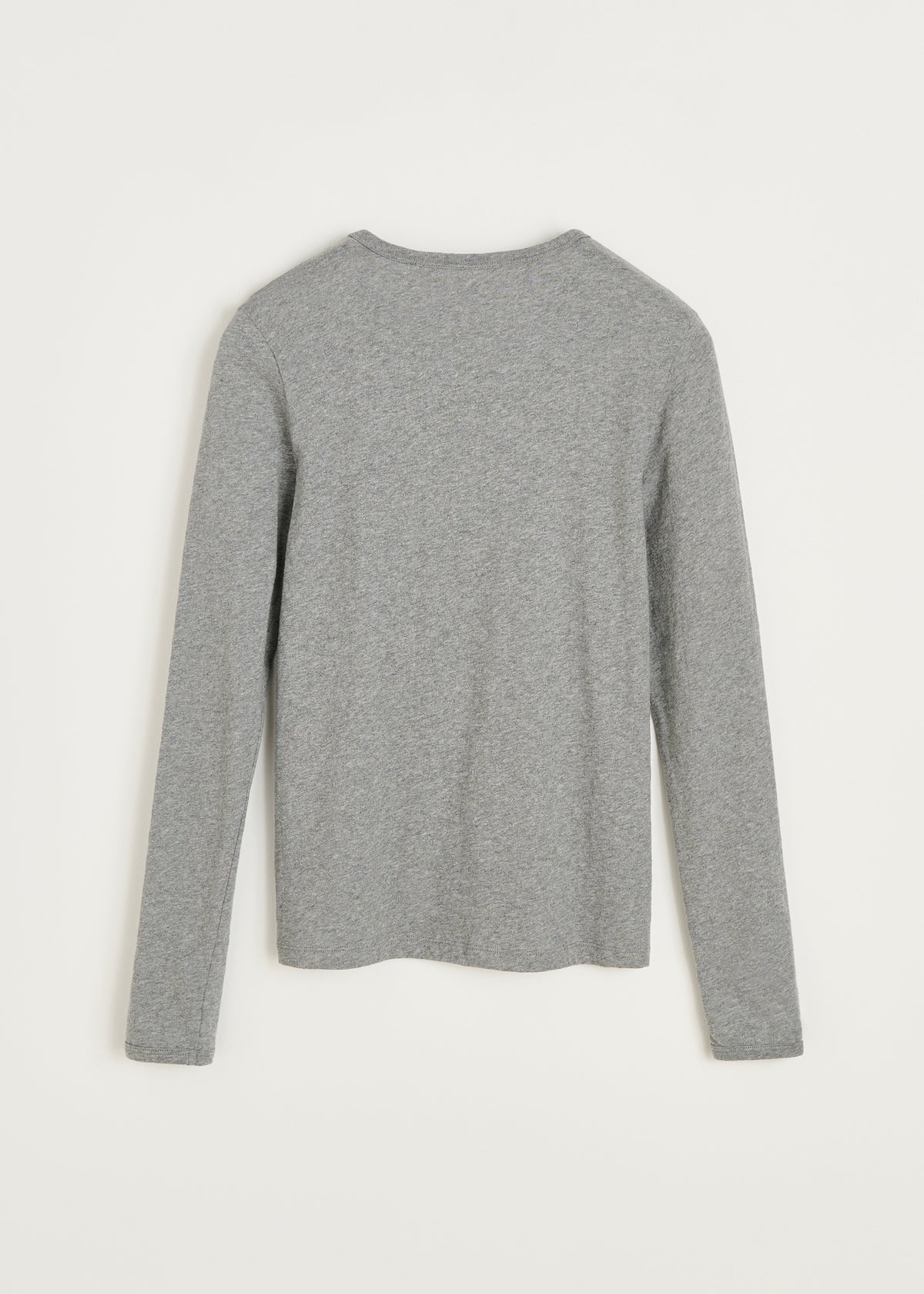 Messhu long sleeve melange | Grey melange T-shirt aiayu