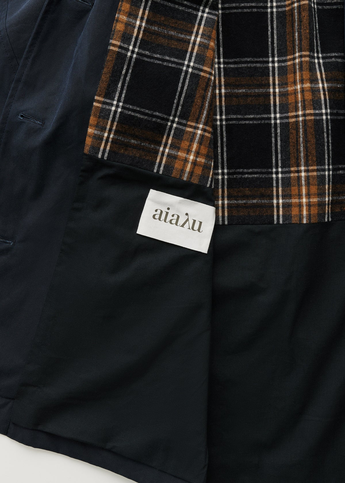 Moa jacket – oilskin | Navy Jacket aiayu