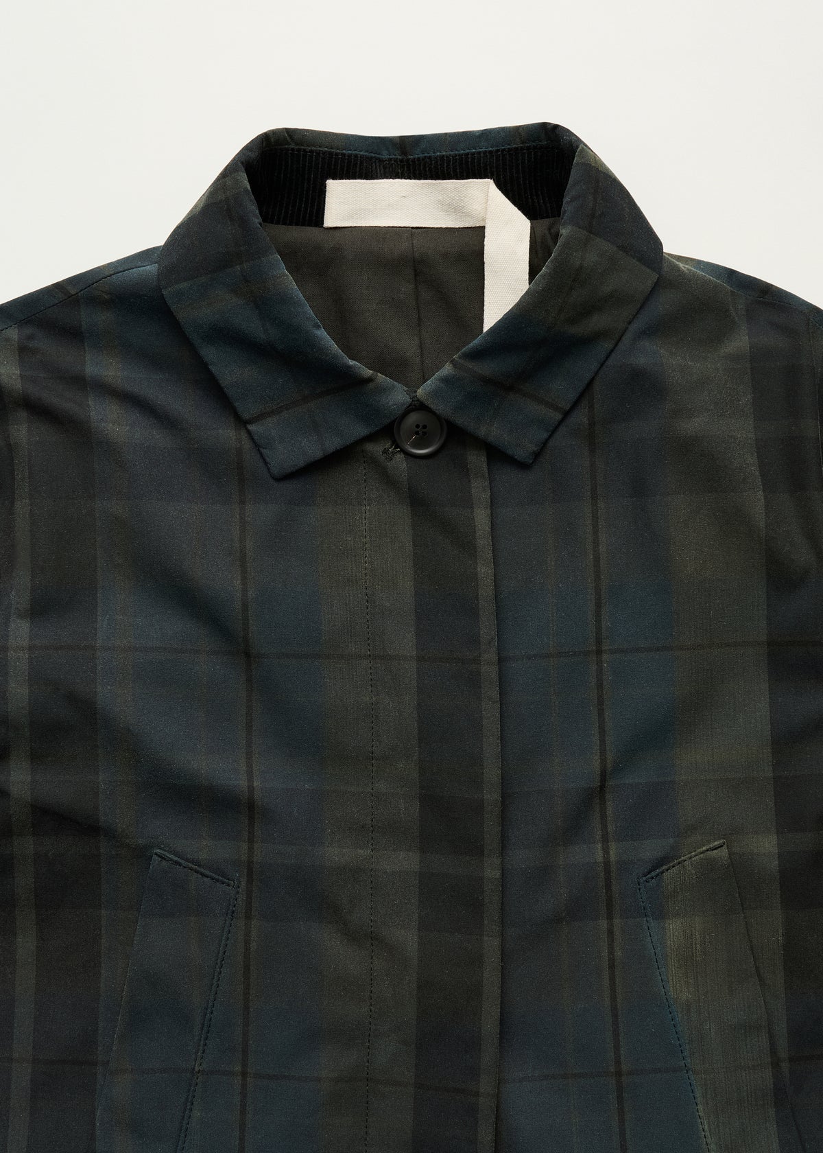 Noor coat check – oilskin silkwax | Foxleigh Coat aiayu