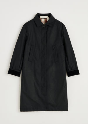 Noor coat – oilskin | Black Jacket aiayu