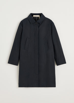 Noor coat – oilskin | Navy Jacket aiayu