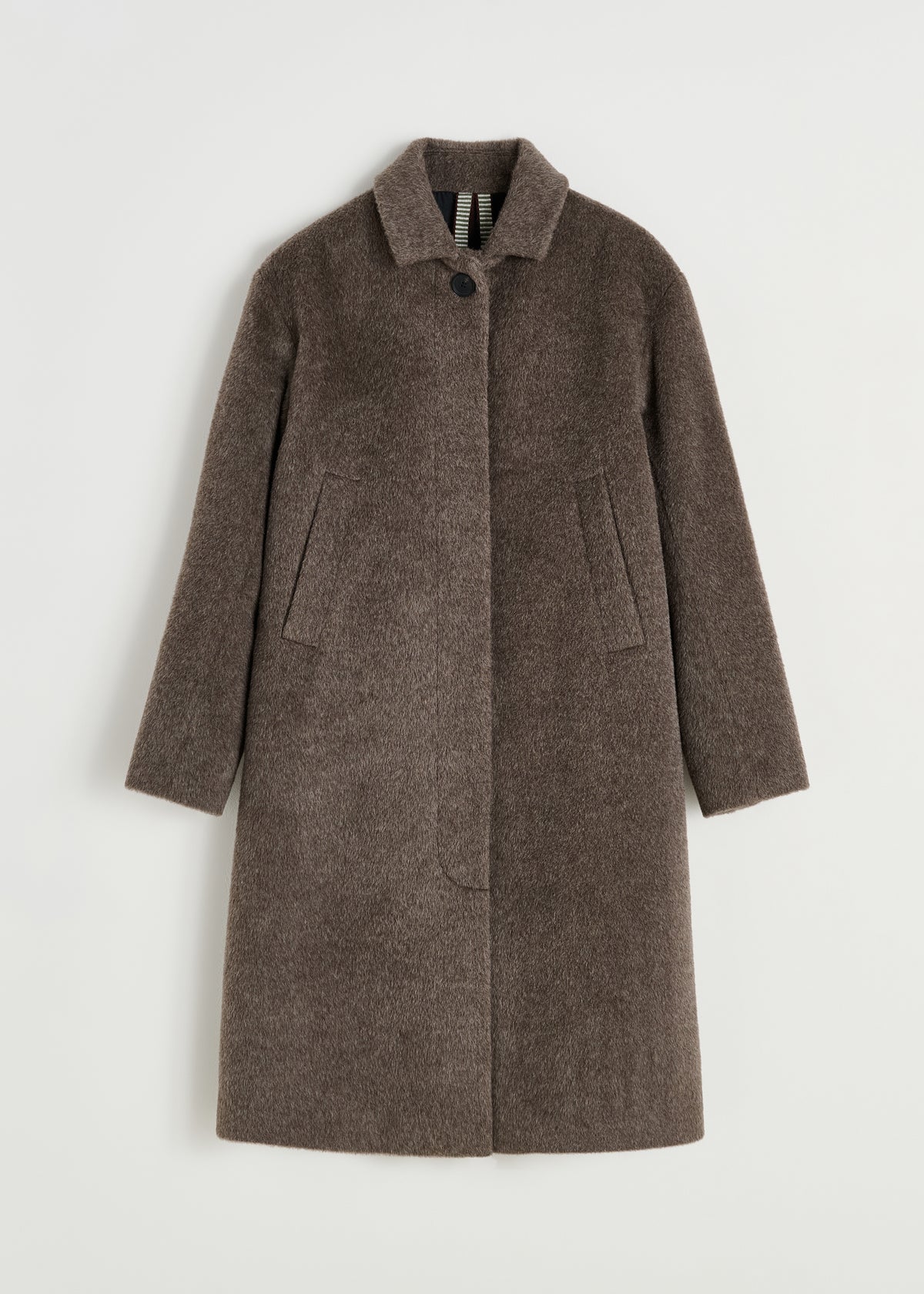 Noor coat – wool | Yak Melange Jacket aiayu